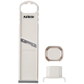 Hutzler Garlic Slicer / Shredder, White