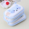 LANCHEN Newborn Baby Bath Brushes Baby Shower Sponge Cotton Rubbing