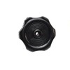RV Designer Collection H713 Black 1 Inch Plastic Shaft Knob