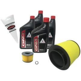 Honda OEM Tune Up Kit for 2014-2018 Honda Pioneer 700 with 10W-40 Oil