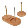 Double Yarn Holder Detachable Rotatable Large Capacity Yarn Ball Stand