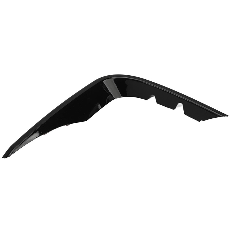 Front Bumper Wind Knife Fin Car Gloss Black Fog Light