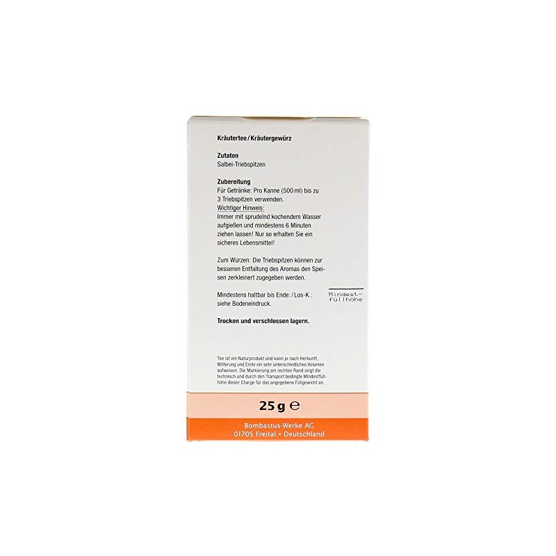 Sage shoot tips tea hand harvest