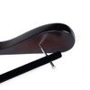 Luxury Wide Shoulder Wooden Hangers 2 Pack, with Velvet Bar,