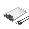 Reletech 2.5 Inch External Hard Drive Enclosure, SATA to USB