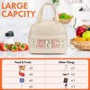 DIRGEE Lunch Bag for Women Insulated For Men PU leather