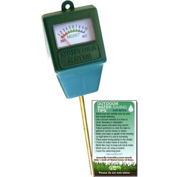 Moisture Sensor Combo, Meter & Tip |Flower, Mulch, Plant, Grass