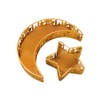 Ramadan Iron Tray Moon Star Shaped Eid Mubarak Dessert Tray