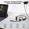 Gixxted Open Ear Headphones with Mic, Bluetooth Headset with Microphone,