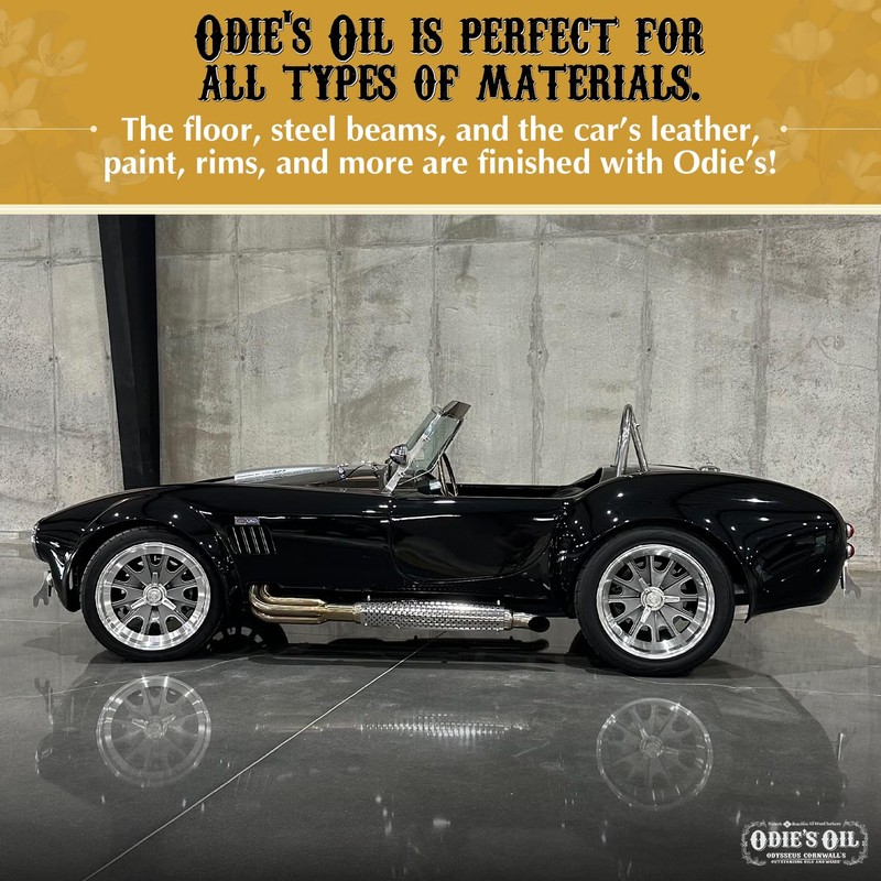 Odie's Oil - Universal Finish for Wood, Leather, Plastic, Vinyl,