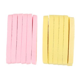 FOMIYES 12 Pcs Round Facial Cleansing Pads Compressed Makeup Sponge for Dry Skin Deep Clean Soft Comfortable