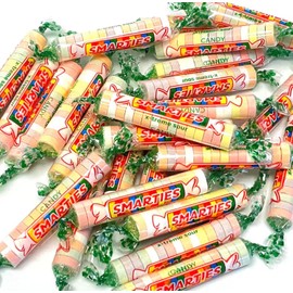 Smarties X-Treme Sour Candy Rolls - 1.5 lb Bag, Intense Sour Flavors, Perfect for Sour Candy Lovers