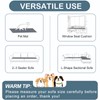 Pet Couch Cover Washable Fuzzy Sofa Slipcovers Non-Slip Quilted Padding