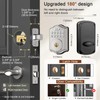52HZ Keyless Entry Door Lock with Code, Electronic Keypad Deadbolt