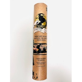 Scratch Off World Map Deluxe Travel Poster Scraping World Map Decor Gift