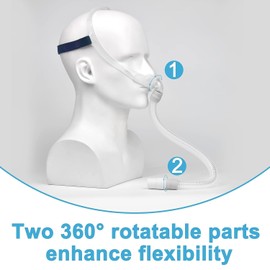 Replacement Short Tube Assembly Compatible with Swift FX with Elbow & Swivel, Easy to Use & 360°Rotation, Quick Release