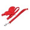 Pssopp Duck Harness and Lead, Adjustable Chicken Walking Harness, Breathable