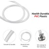 5FT Kegerator Beer Lines with Barb Fitting Connector, 3/16" ID