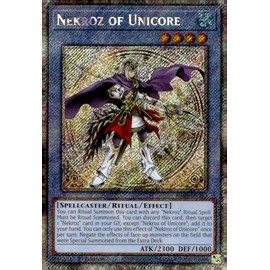 Nekroz of Unicore (Platinum Secret Rare) - RA03-EN262 - Platinum Secret Rare - 1st Edition