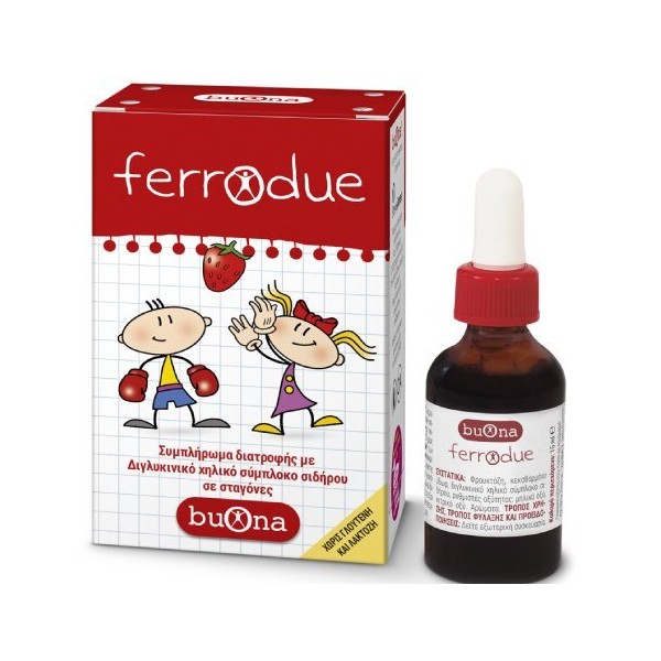 Buona Ferrodue with Iron 1mg, 15ml