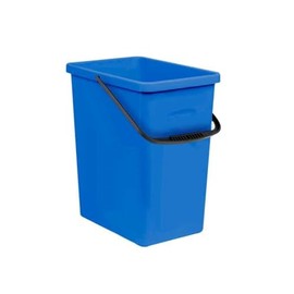 BranQ 1309 Waste Bin Waste Separator Recycled Eco Storage Bin 10 L (Blue)
