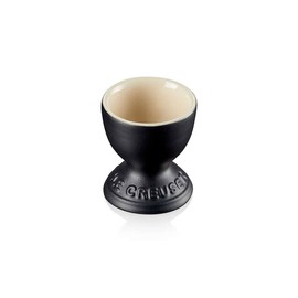 Le Creuset Stoneware 71702000000099 Egg Cup with Stand 9 g 5.3 x 5.3 x 5.9 cm Matte Black