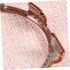 jojofuny 2pcs Delicate Diamond-Encrusted Protective Case for Watch Anti-Drop Rose