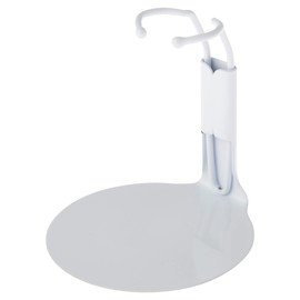 Plymor DSP-20W White Adjustable Action Figure Stand, fits 3.75 and 4 inch Action Figures, Waist is 0.75 to 1 inches Wide, 2.5 to 3 inches Around