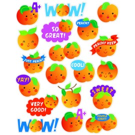 Eureka Peach Stickers - Scented