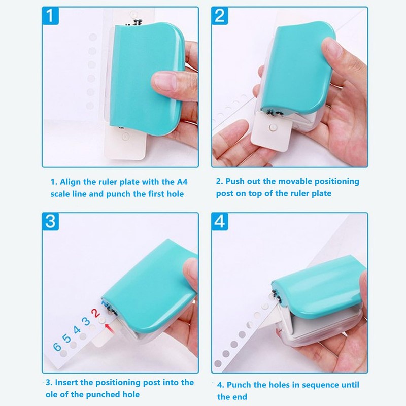 Comb Binding Machine,Manual Cinch Binding Machine,Portable Mini Wire Binding Machine,Multipurpose