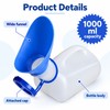 Portable Urinal Bottle for Women – 1000mL Travel Urine Container