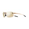 Revo Sunglasses Descend Pro: Polarized Lens with Rimless Rectangle Frame,