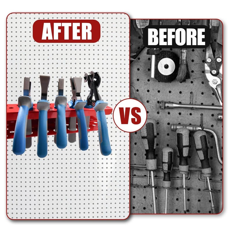 SPEEDWOX Magnetic Screwdriver Holder Heavy Duty Pliers Metal Screwdriver Organizer