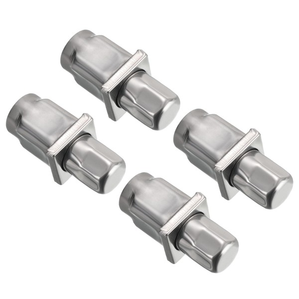 uxcell Adjustable Table Legs, 3.5" Stainless Steel Feet Fit for