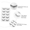 Ipetboom High Volume Thick Lashes Eye Effect Lightweight 5 Pairs
