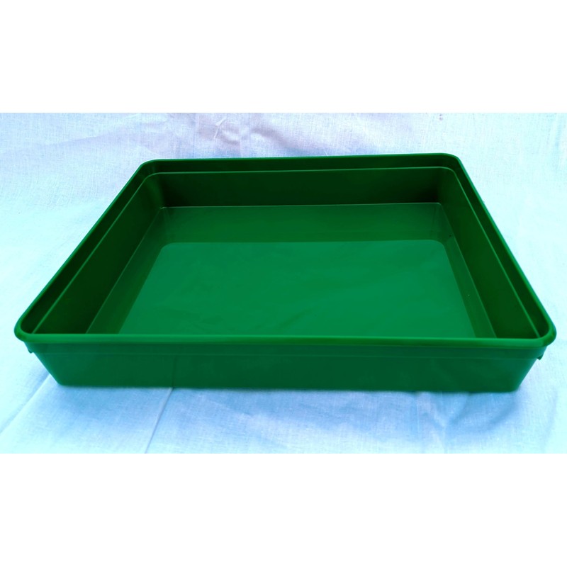Instrument tray - 31cm x 26cm x 5cm (Green)