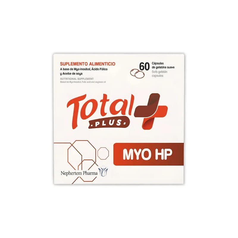 Myo Inositol Cápsulas Total Plus Suplemento Nutricional Sabor Uds