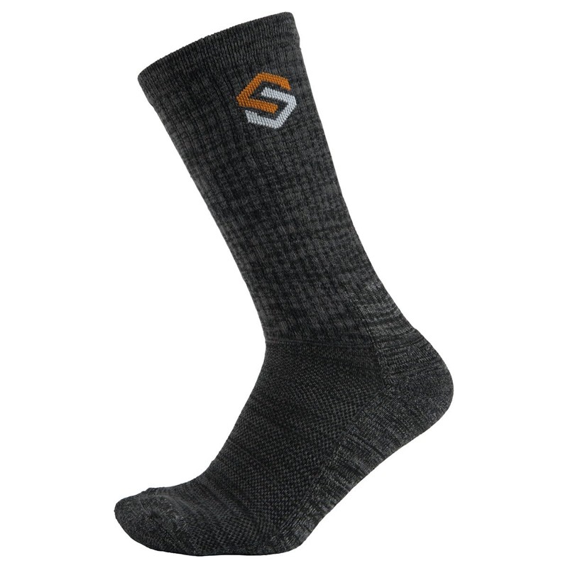 Scentlok - Calcetín para hombre (gris, grande)