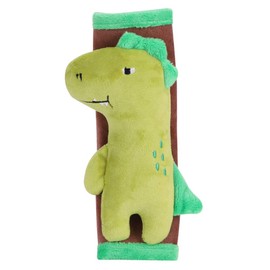 Kids Seat Belt Cover Car Seat Straps Covers Triangle Car Seat Straps Adjuster Cute Animal Seat Belt Cover Cartoon Seat Belt Cushion Shoulder Strap Dinosaur Seat Strap Cushion Pads for Kids