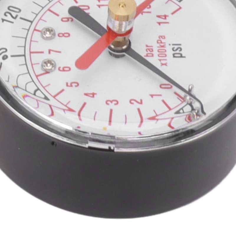 Haofy Water Pressure Gauge, Universal Water Pressure Gauge Iron and