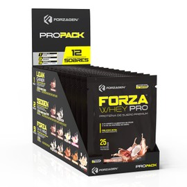 Forzagen  ProPack Protein  Protenas Whey-Iso-Gainer 12 Sobres  Variedad de Sabores  Pre-Post Entrenamiento  12 pack                                   
