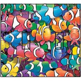 SwitchStix Clown Fish Double Toggle Peel and Stick Switch Plate Cover Décor