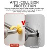 5 Pieces Flower Door Handle Covers | Silicone Anti-Collision and
