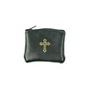 Intercession Genuine Leather Rosary Pouch, Keepsake for Catholic Prayer Rosary