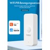 Luminea Home Control Motion Sensor: WiFi Indoor Motion Sensor for