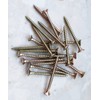 M4 Wood Screws Zinc Plated Yellow Long 2 inch (0.16"