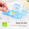 AUVON Weekly Pill Organizer 3 Times a Day, Large Pill