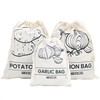 A&M Natural Living Potato Bag, Onion Bag and Garlic Bag
