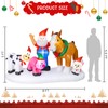 Nervure 8 FT Christmas Inflatable Outdoor Decoration - Christmas Inflatables