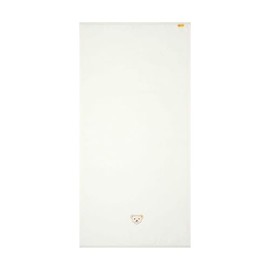 Steiff Unisex Children's Bath Towel Plain Homewear, Cloud dancer